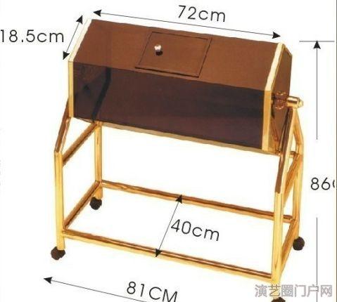 深圳演讲台桌亚克力透明滚筒式摇奖箱机指示水牌出租赁